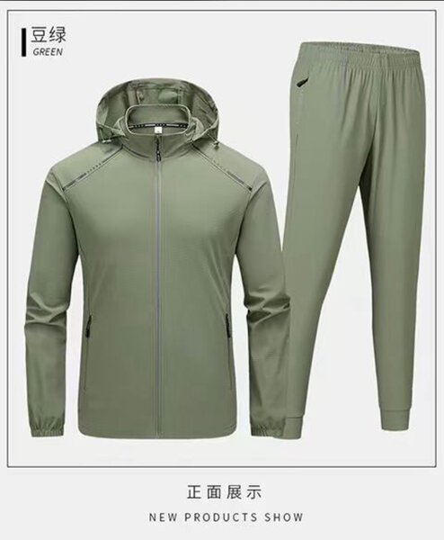 Ensemble de survêtement vert homme