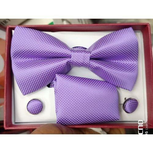 Noeud papillon violet élégant