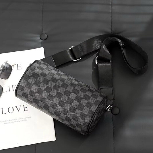 Sac à bandoulière cylindrique