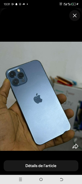 iPhone 12 Pro Max Bleu
