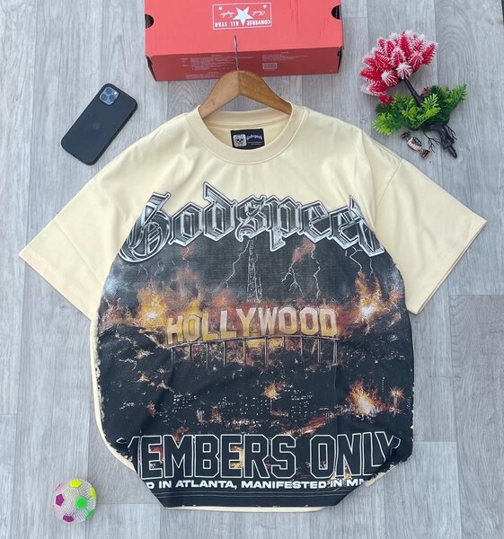 T-shirt imprimé unisexe