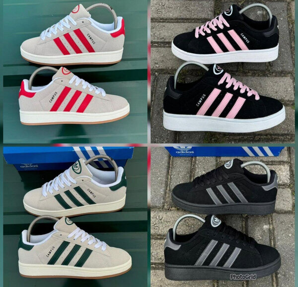 Basket Adidas Campus Noires