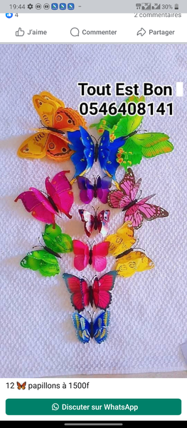 Papillons Muraux Décoratifs