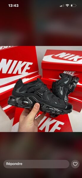 Nike Air Max Plus Noir Doré