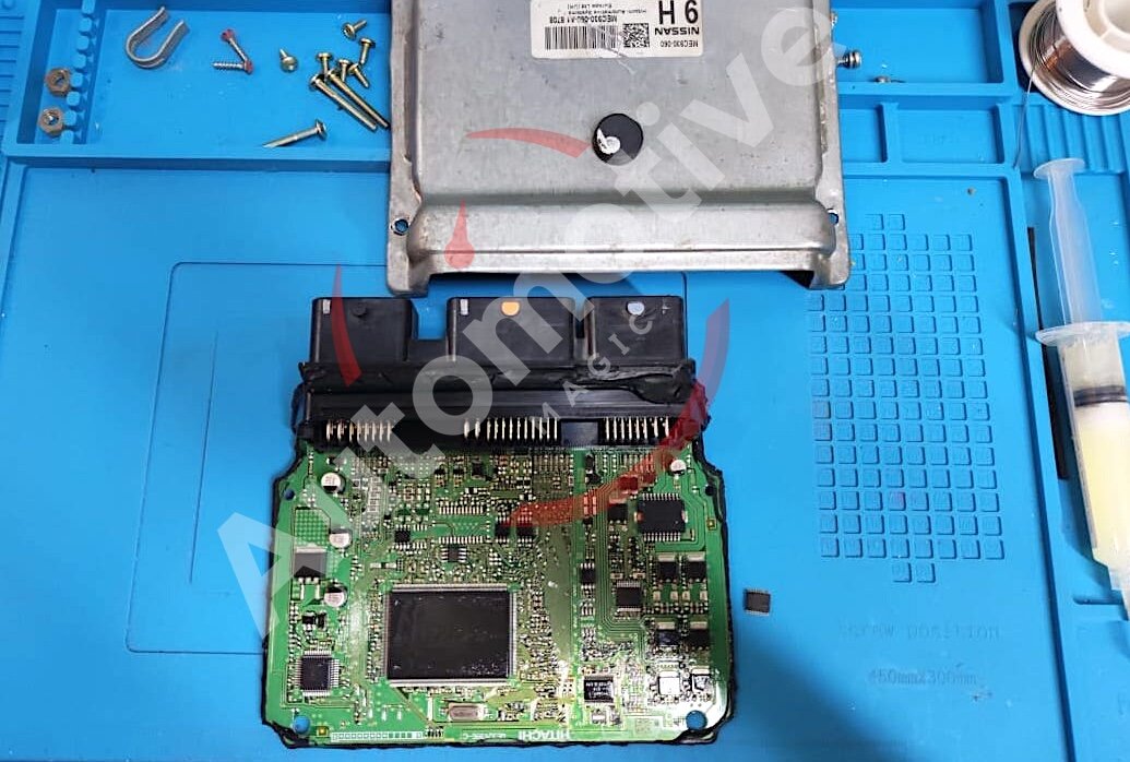 bosch me7, nissan эбу a56-p23, electronic climate control, еепром, блок эбу