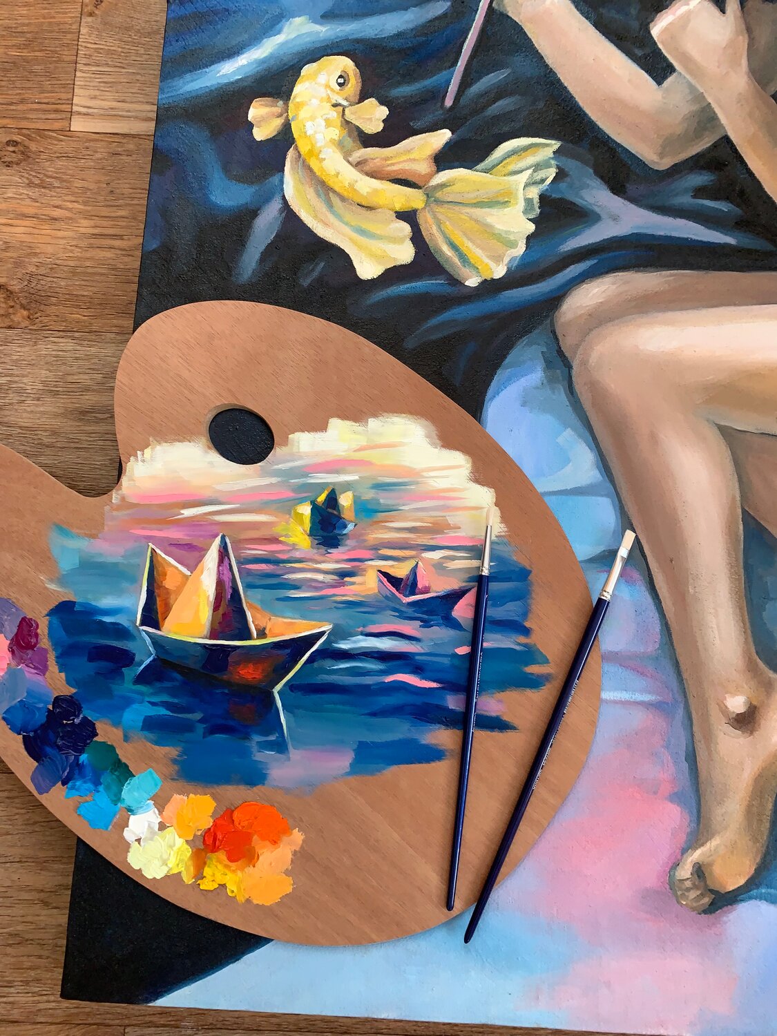 рисунки гуашью, картина гуашью для начинающих, картина гуашь, картина красками для начинающих, идеи для рисования гуашью