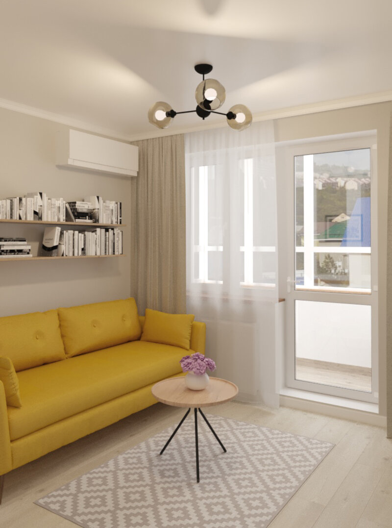 гостиная скандинавский стиль малогабаритка, дизайн проект квартиры студии, дизайн студии, скандинавский стиль в интерьере квартиры, дизайн двухкомнатной квартиры