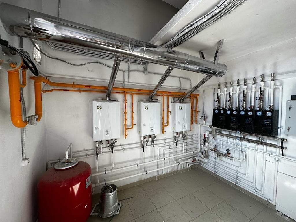 viessmann обвязка котлов каскад, обвязка котла de dietrich 90квт, газовая котельная, монтаж котельной, обвязка котла