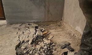 Демонтаж бетонной стяжки пола