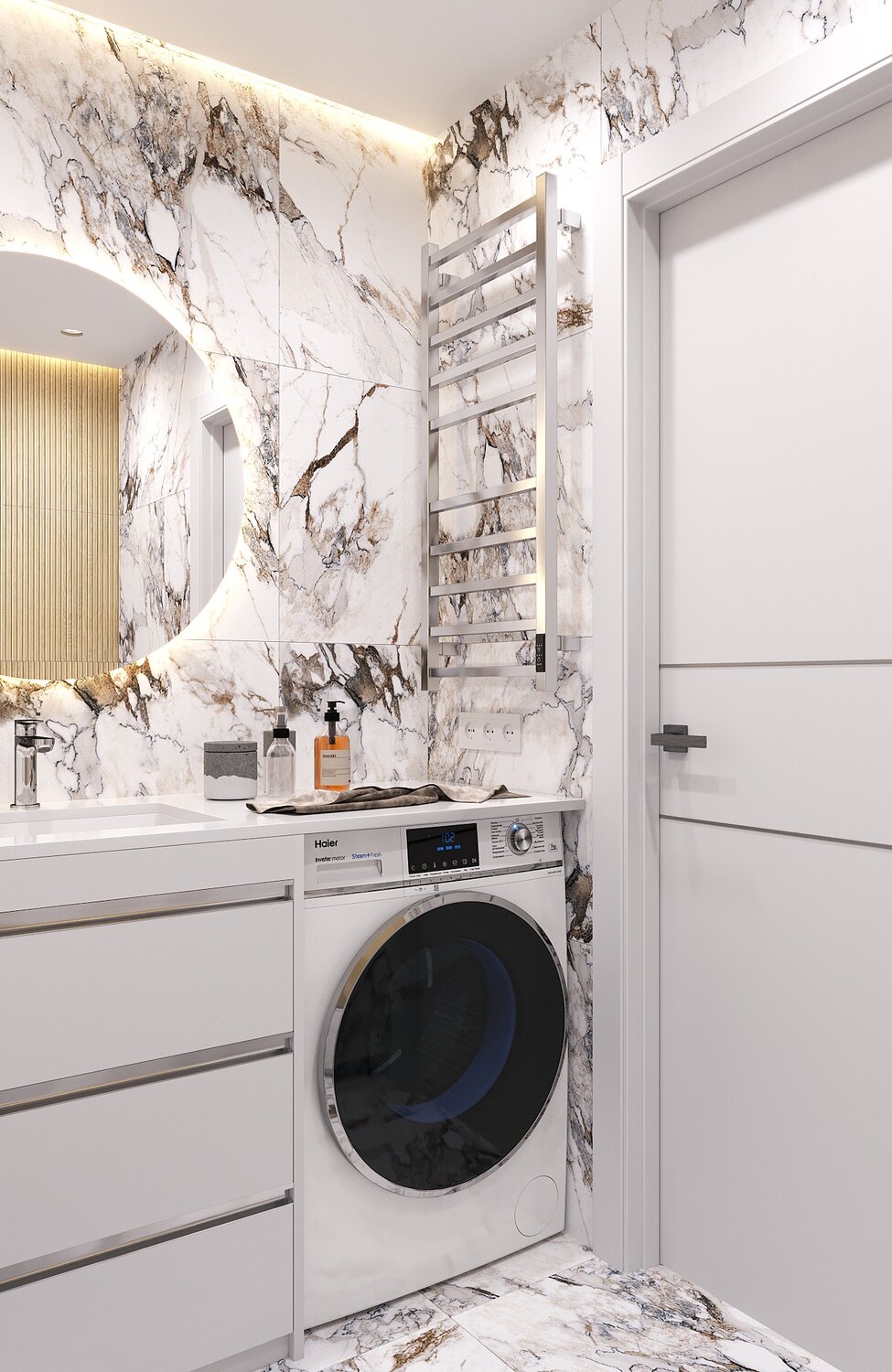 интерьер санузел, ванная дизайн интерьера, интерьер ванная, дизайн интерьер, дизайн современный