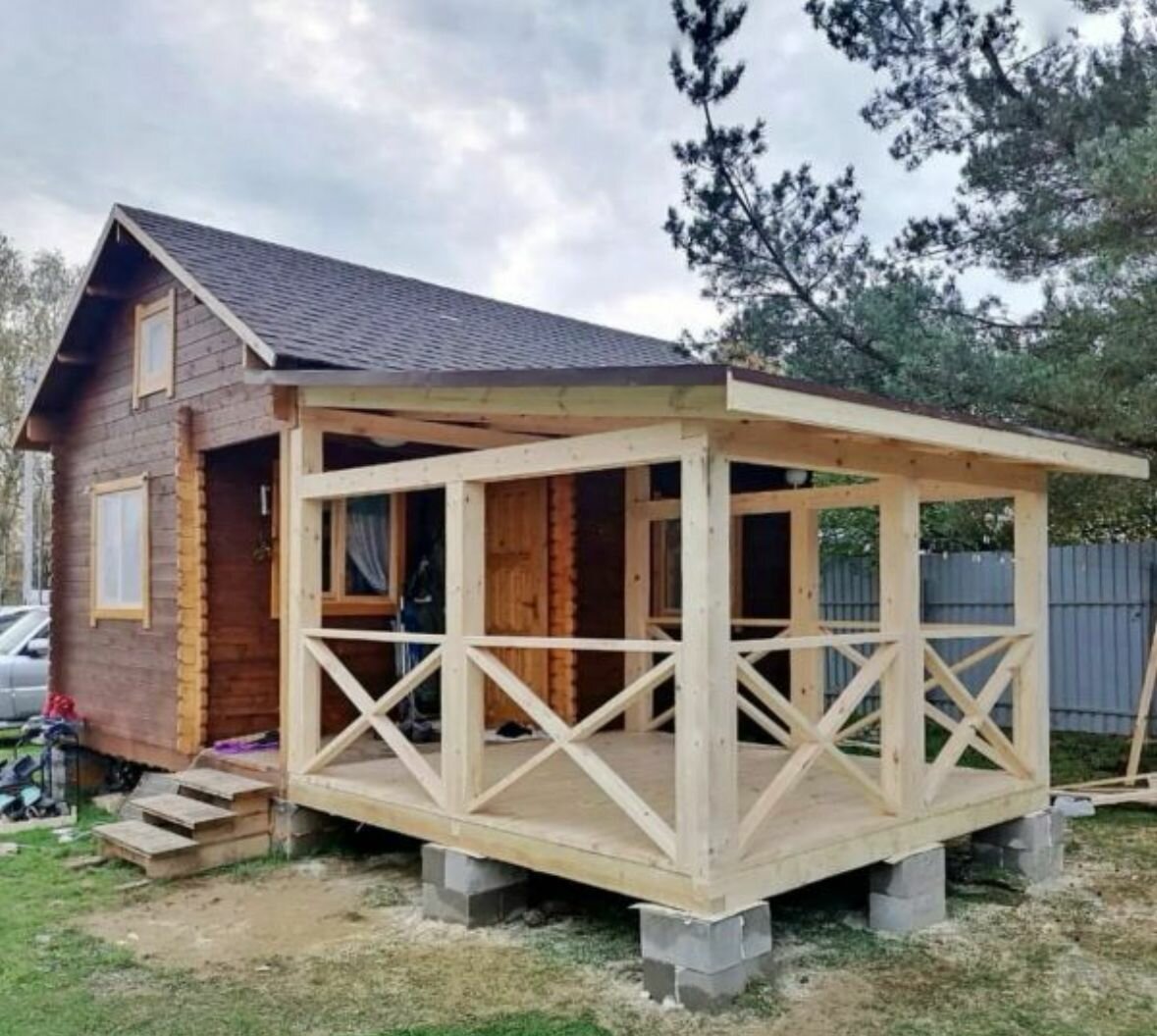 баня 5х3 с верандой под одной крышей, дачный домик 3х6 с верандой, дачный домик с верандой, веранда для дачи деревянная, летний домик 6х4 с верандой