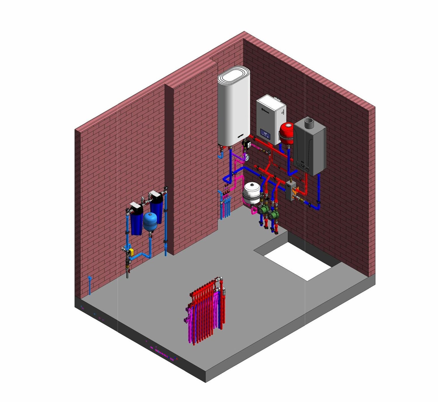 проект котельной, проектирование отопления, проектирование, системы отопления, проект отопления