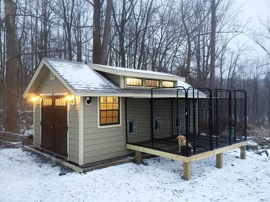 вольер будка усадьба, вольер для собак, dog house, вольеры для собак, курятник снаружи