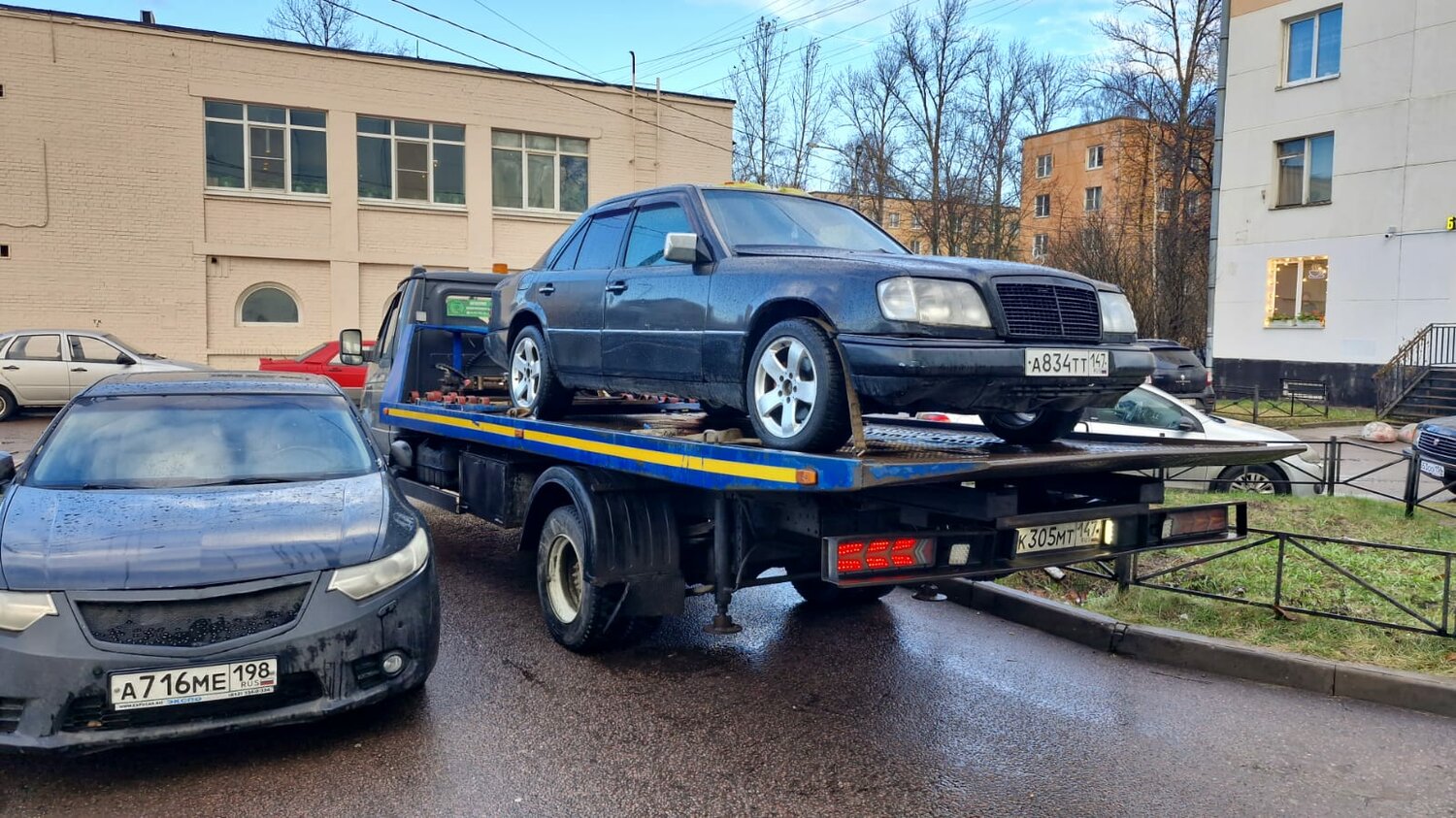 mercedes benz e class w 124, mercedes e 500 w 124, мерседес бенц w 124, эвакуатор, mercedes benz type 124