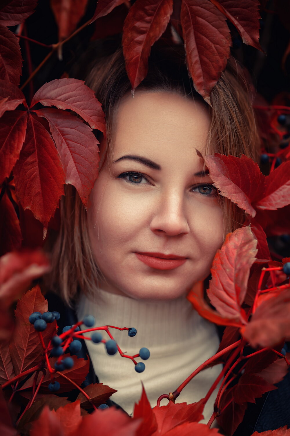 девушка, человек, осенний, осень, осенние фотографии