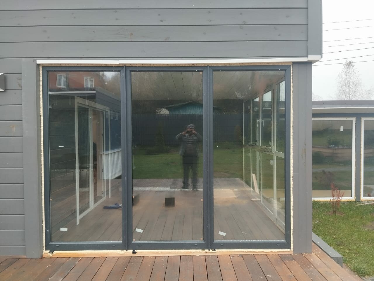 остекление веранды слайдорс, остекление веранды, остекление веранды алюминиевым профилем, остекление террасы, остекление дома
