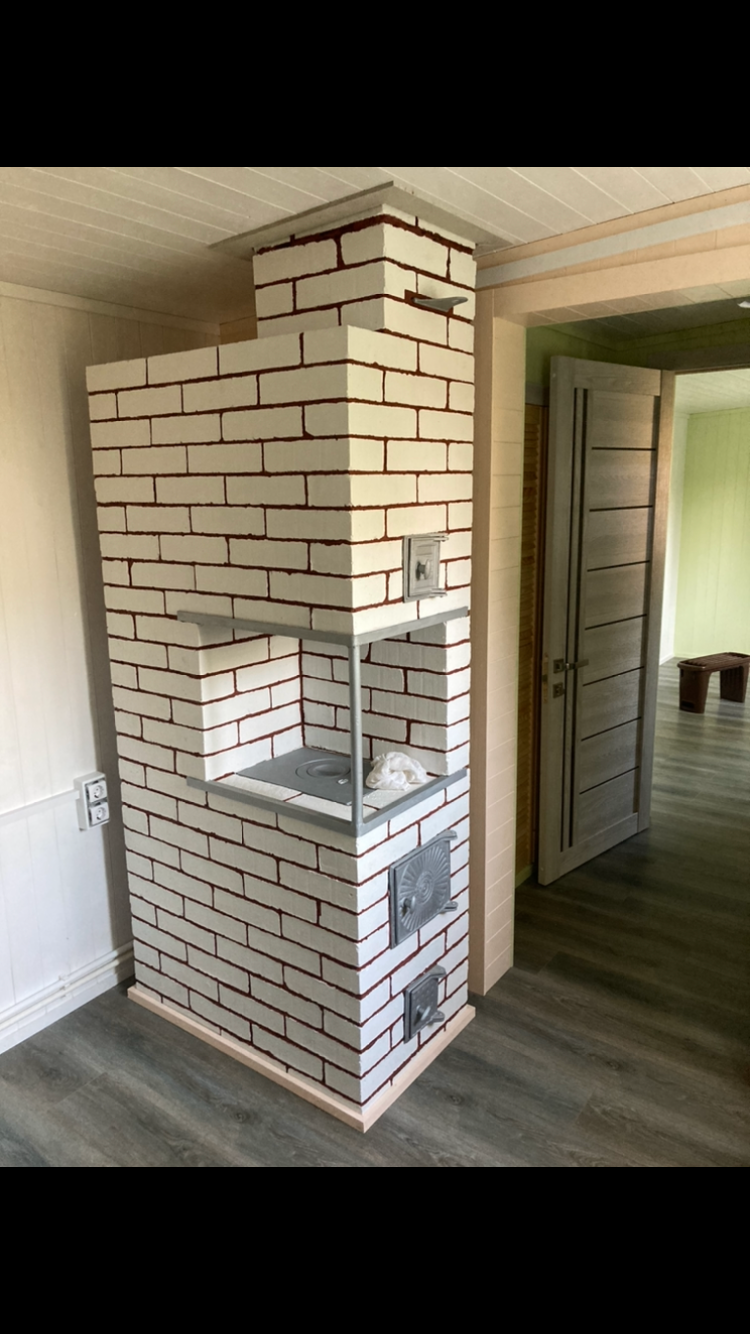 кирпичная печь для дома, печь для дома из кирпича, печка из кирпича для дома, кирпичная печь, печь шведка с камином