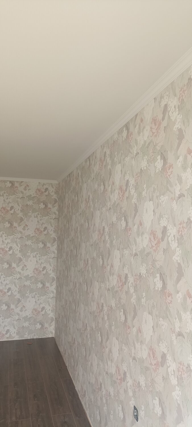 оклейка обоями, интерьер, отделка, оклейка стен обоями, ремонт