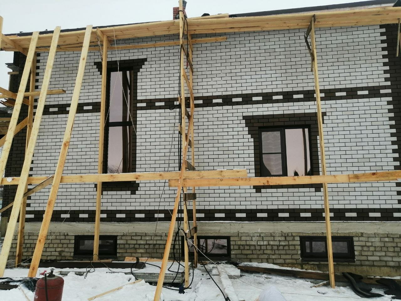 отделка дома из газобетона, строительство домов из газобетона, наружная отделка дома из газобетона, отделка газобетона, утепление дома из газобетона