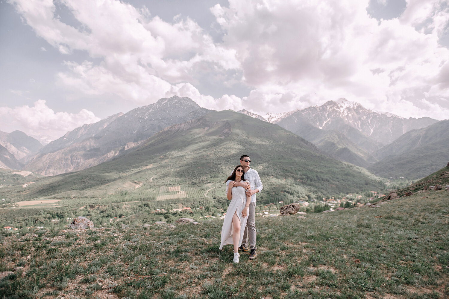 в горах, фотосессия в горах, свадьба в горах, свадебная фотосессия, человек