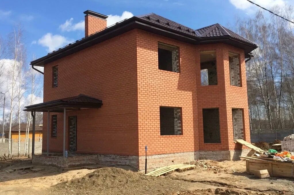 дом кирпичный, дом из кирпича, кирпичный коттедж, кирпич дом, строительство кирпичного дома