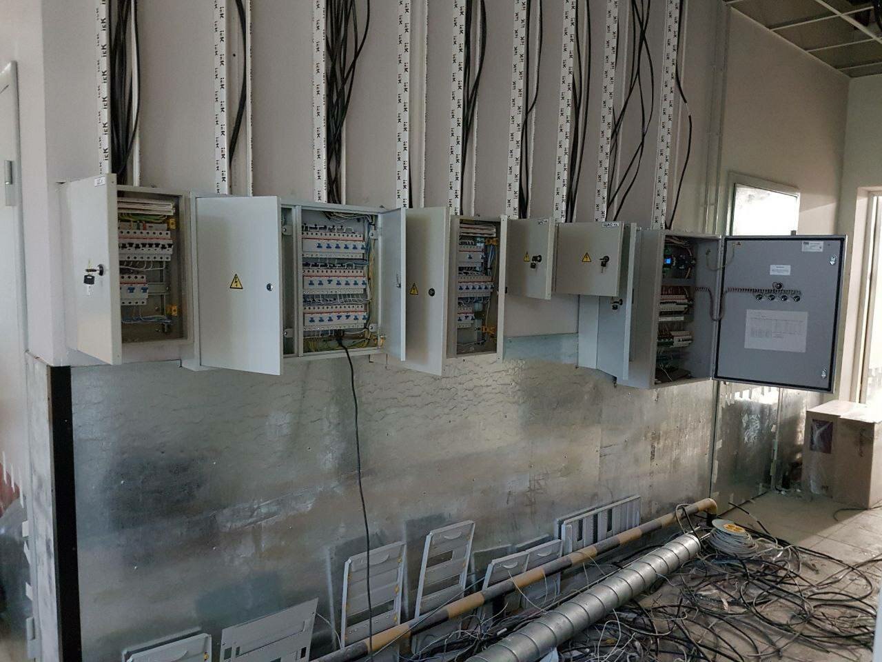 электромонтажные работы, электромонтаж, монтаж электрощита, электромонтаж под ключ, слаботочные системы