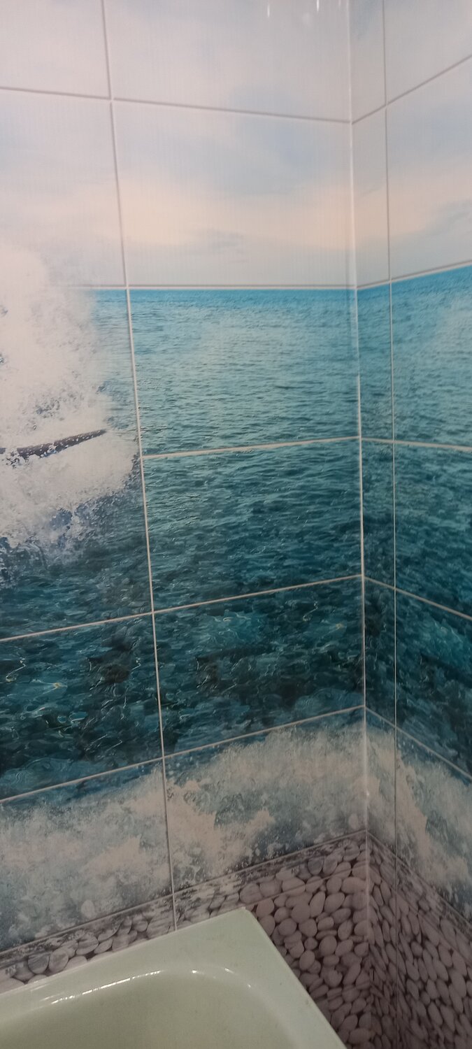 панель пвх море панно, панели для ванной пластиковые, пвх панели для ванной комнаты, панели пвх, панель пвх для ванной