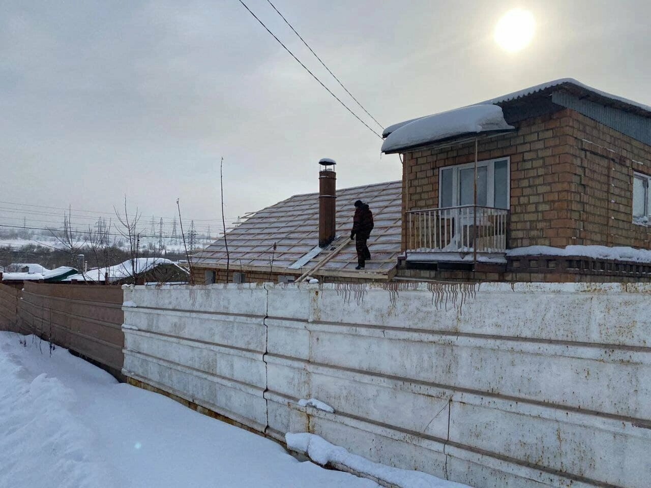 красноярск деревня мина, дом из газобетона, дом, дом в селе, участка