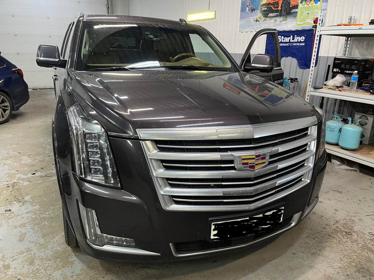 Диагностика сигнализации Cadillac Escalade