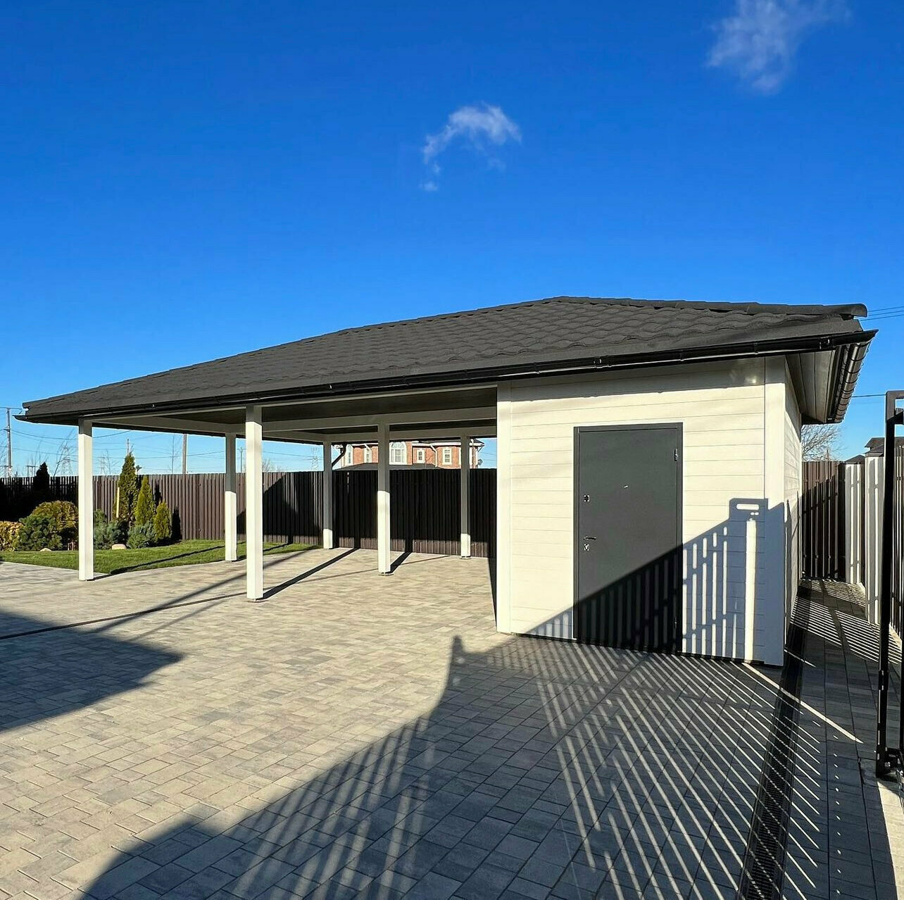 навес для машины, навес для авто, гараж с навесом, навесы carport, навес для автомобиля