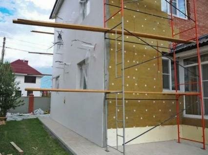 утепление фасада, теплоизоляция rockwool фасад, утепление фасада дома, мокрый фасад, фасадный утеплитель