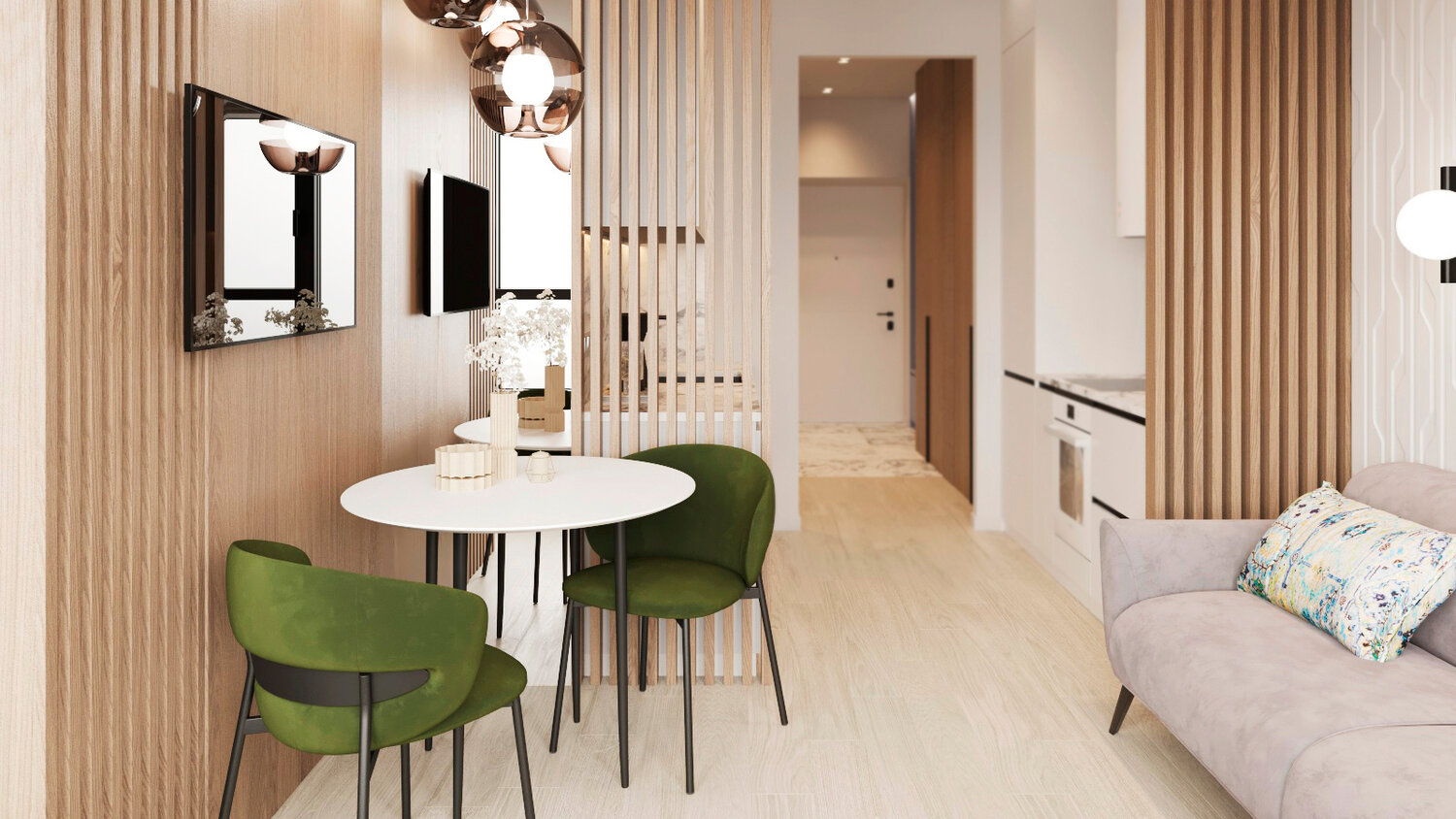 дизайн интерьера, интерьер дизайнер, дизайн студии, интерьер студии 22 м2, красивый интерьер