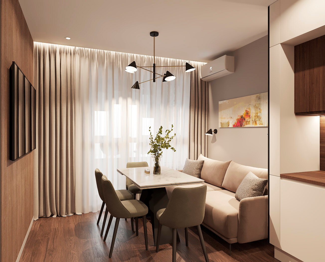 интерьер кухня гостиная, кухня гостиная, кухня дизайн интерьер, кухня гостиная в квартире, интерьер кухни гостиной в квартире