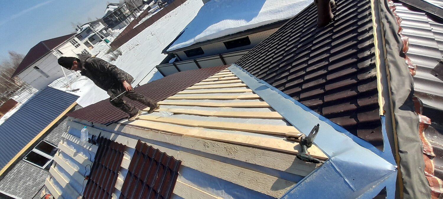 монтаж кровли, кровля крыши, кровля, замена кровли, кровельные работы