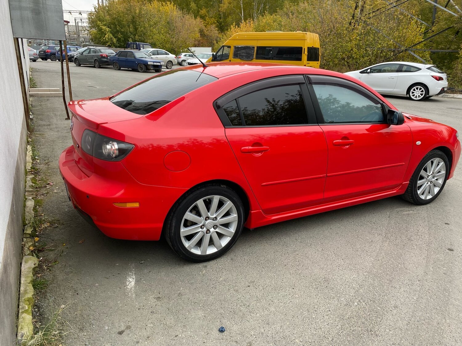 красная мазда 3, красная мазда, мазда 3 bk, mazda 3 mps, Mazda 3 I (BK) Рестайлинг