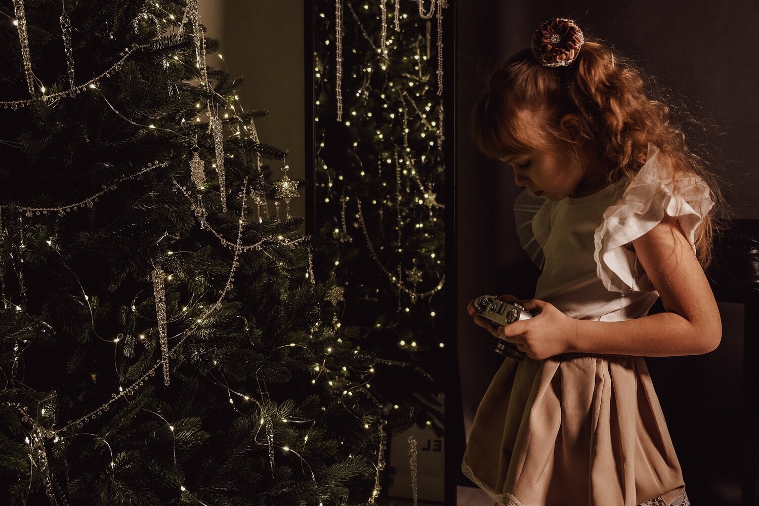 девочка, новогодняя фотосессия, человек, новогоднее, фотографии