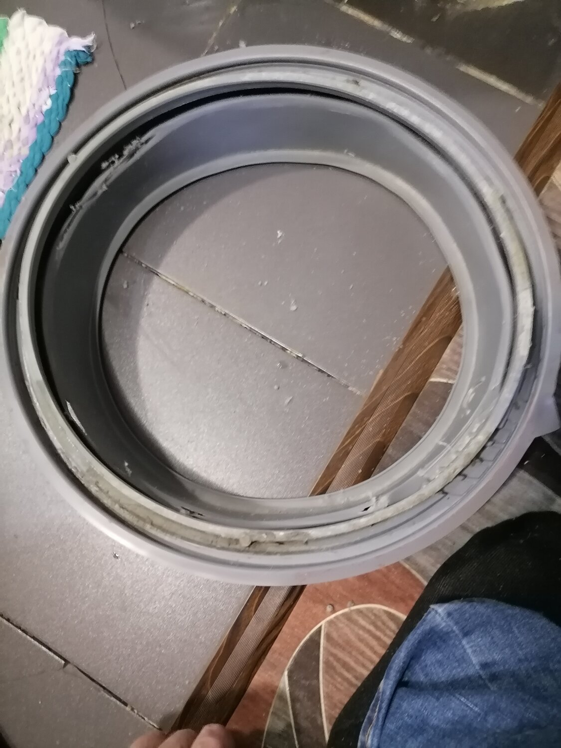 Замена манжета люка стиральной машины