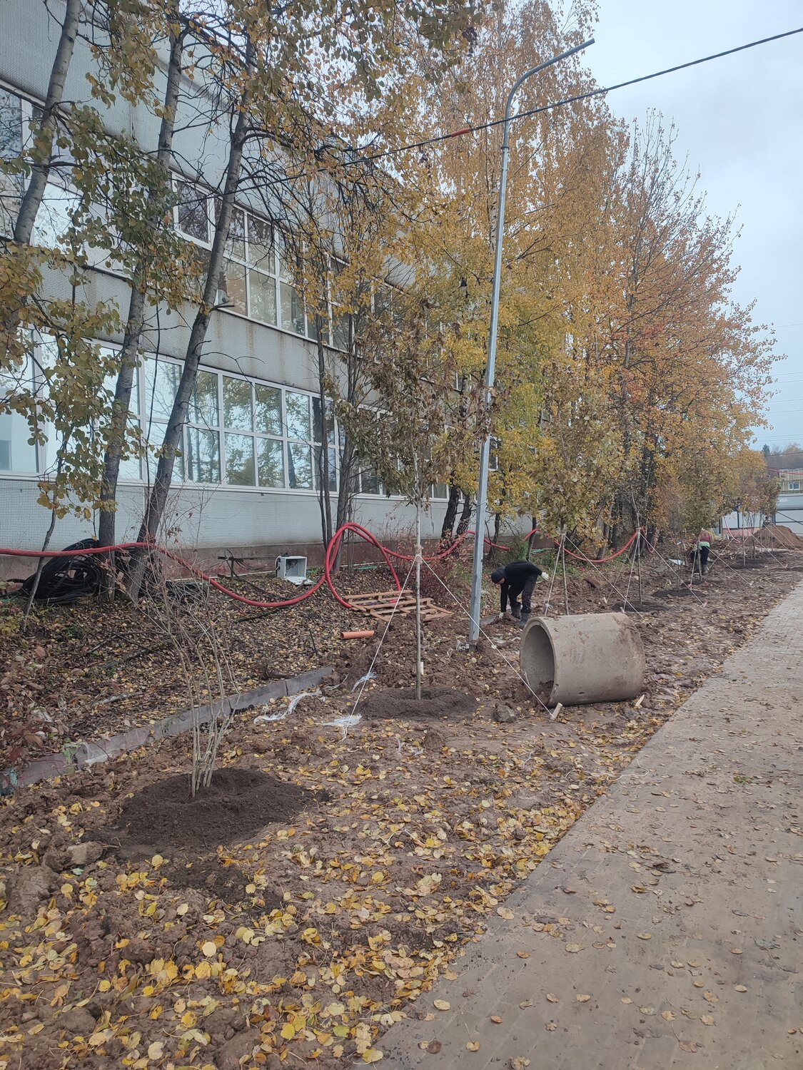 улица, двор, благоустройство улицы, сквер, адмирала макарова 16 уфа