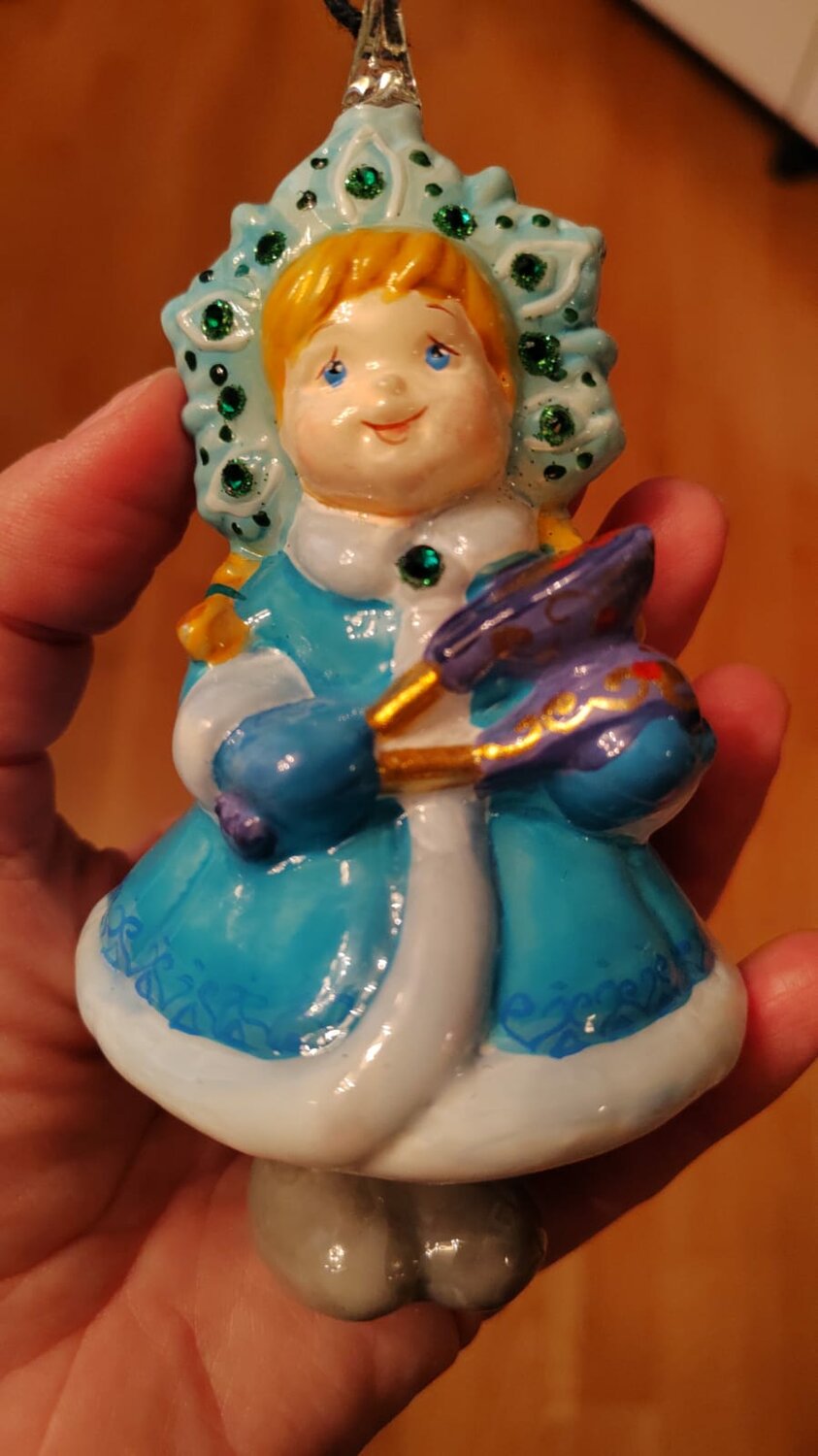 елочная игрушка снегурочка, ёлочные игрушки, елочная игрушка дед мороз, komozja елочные игрушки дед мороз, новогодняя игрушка