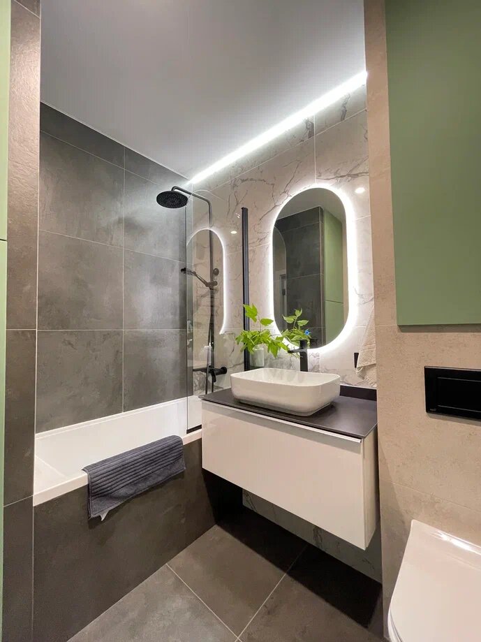 дизайн интерьера ванной, ванна современный дизайн, ванная комната в современном стиле, санузел интерьер, ванная комната