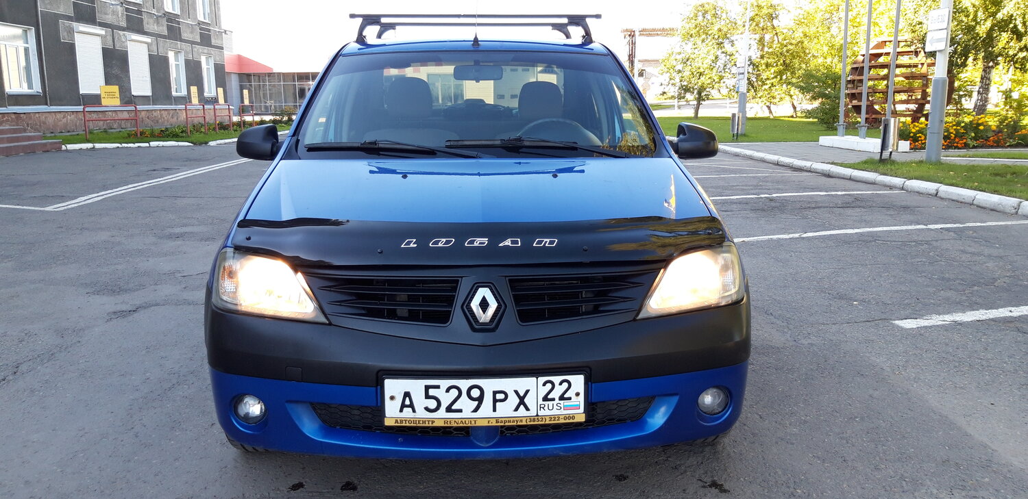синий рено логан, renault logan 2006, logan, renault logan 2008, рено логан 2006 года