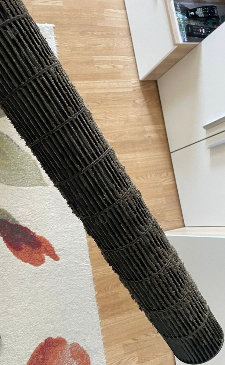 барабан сплит системы, техника, грязный кондиционер, сетка, рабица сетка