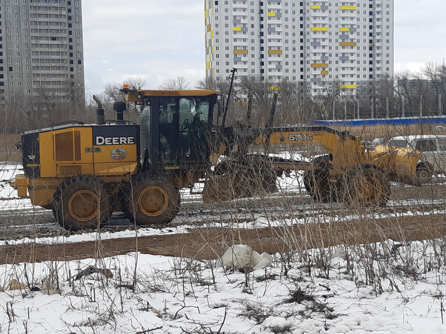 грейдер john deere, john deere 672g, грейдер, трактор дрсу павловский посад, грейдер caterpillar 160k