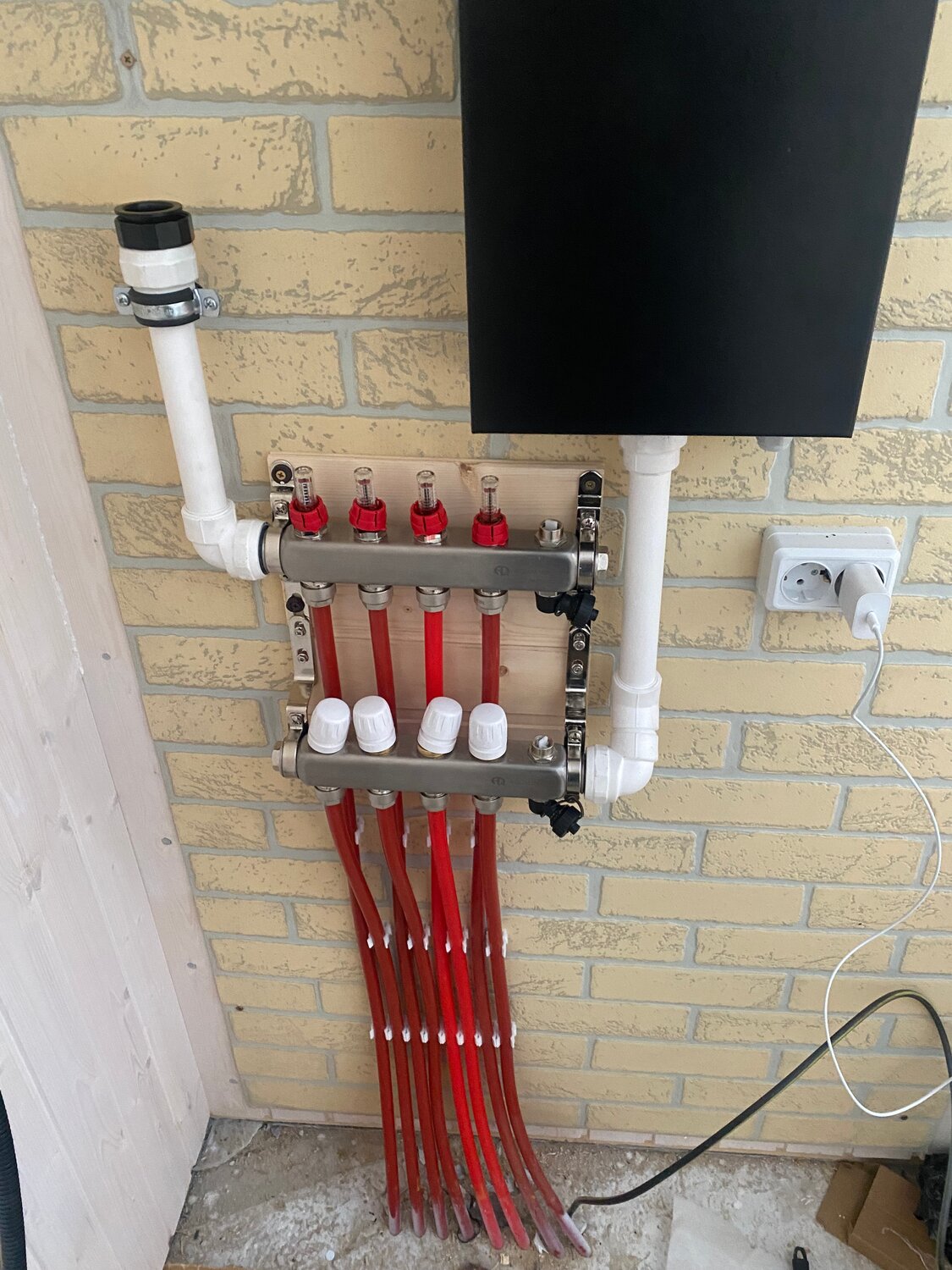 гребёнка для отопления распределительный коллектор теплого пола, коллектор отопления, отопление, коллектор валтек для отопления, монтаж отопления