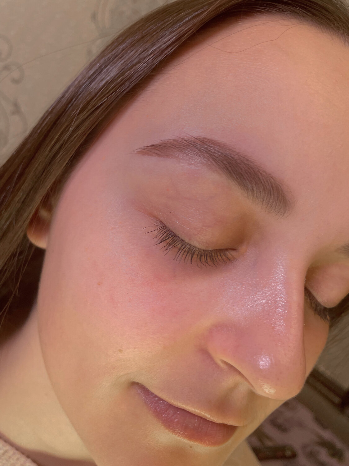 брови, окрашивание бровей, окрашивание бровей краской, брови краской, идеальные брови