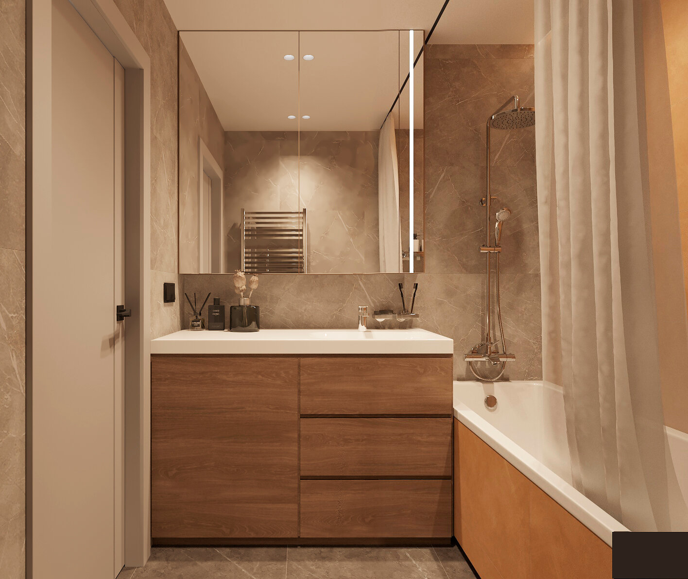 дизайн ванной комнаты, интерьер ванной комнаты, дизайн небольшой ванной, дизайн ванн, дизайн ванной