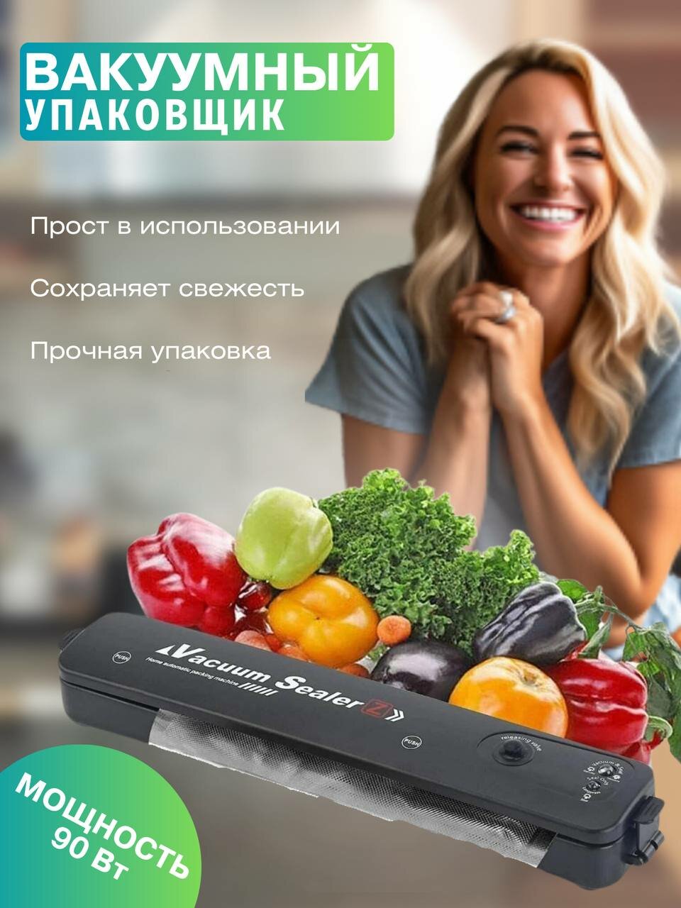 вакуумный упаковщик vacuum sealer z, вакуумный упаковщик, вакуумный упаковщик витек, вакуумный упаковщик для продуктов, вакуумная упаковка