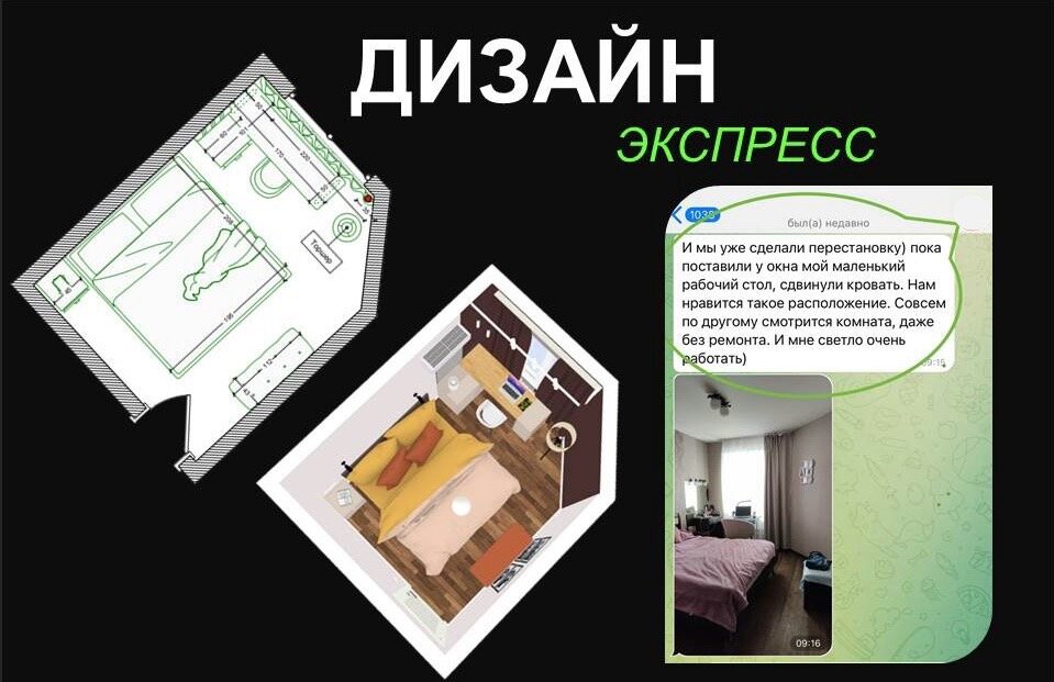 дизайн проект, экспресс дизайн, технический дизайн проект, квартира, комната план