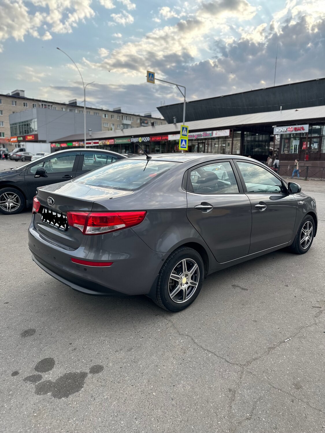 kia rio iv, серый киа рио, kia kx cross, серая киа, Kia Rio III Рестайлинг