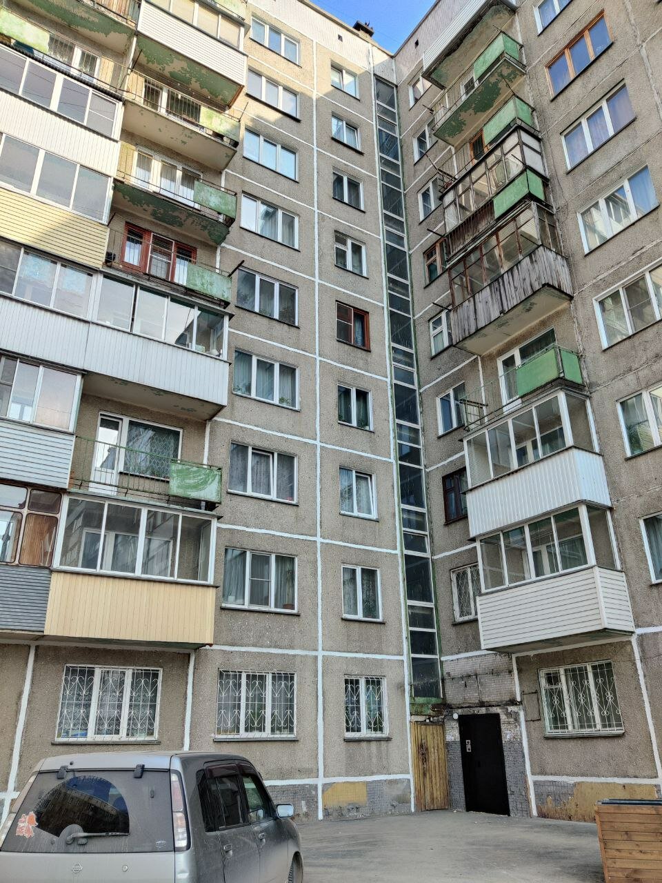 улица, квартира в панельном доме, квартира, жилье, с балкона